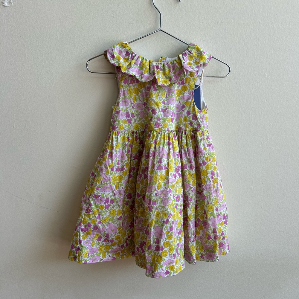 Jacadi Paris Liberty Print floral Girls Dress